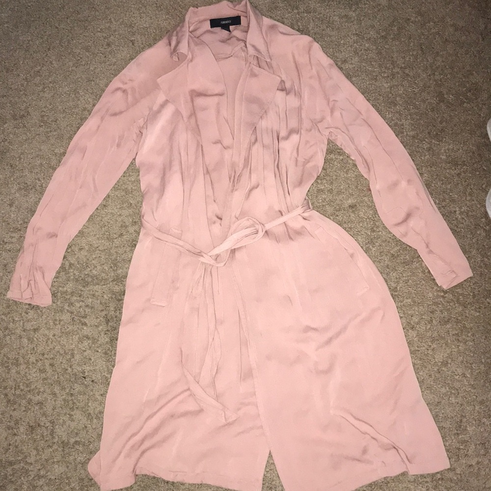 Forever 21 pale pink duster